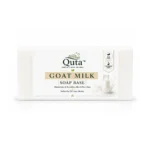 Goat Milk Glycerin Soap Base 1 kg | Creamy Melt & Pour Base for DIY Handmade Soap Making | Natural Moisturizing, SLS SLES & Paraben Free