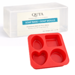 Transparent Glycerin Soap Base 1kg with Soap Mould – Soap Making Kit, DIY Handmade Soaps | SLS & Paraben Free
